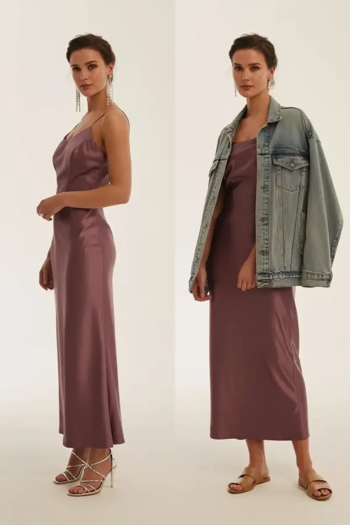 An Elegant Long Dress You Can Rewear