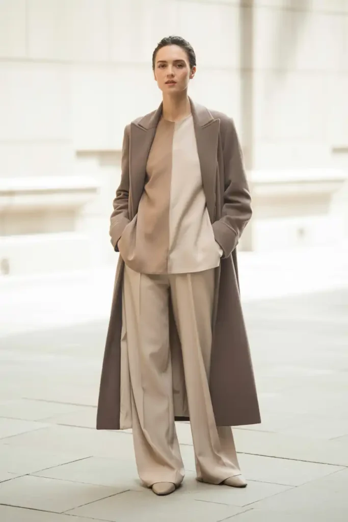 Business Chic Outfits in a Neutral Palette