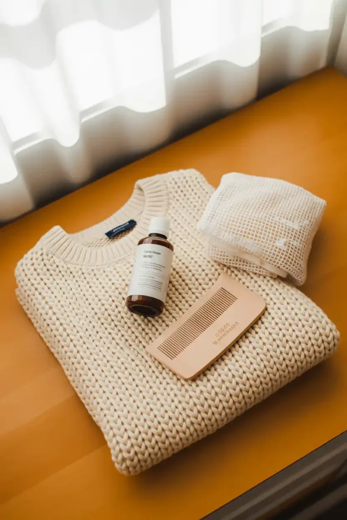 Caring for Your Cable Knit Sweater So It Lasts