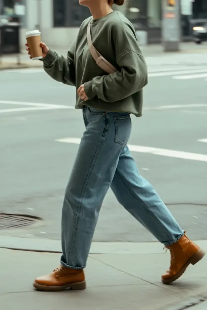 Casual Boots With Jeans for Weekend Mornings