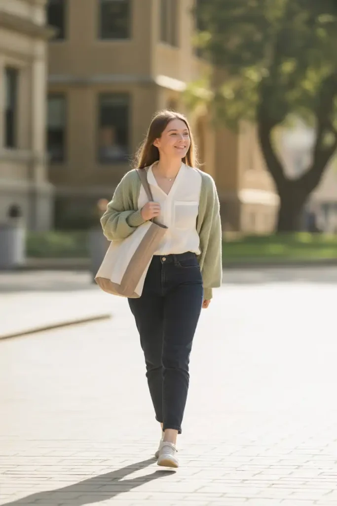 College work outfit ideas for internships and part time jobs
