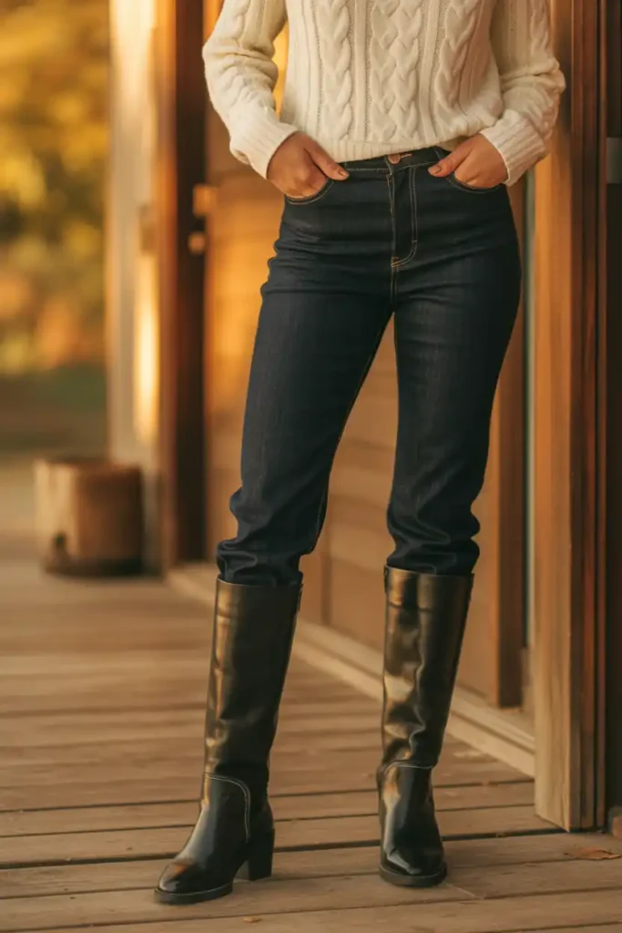 Denim and Boots Done Right