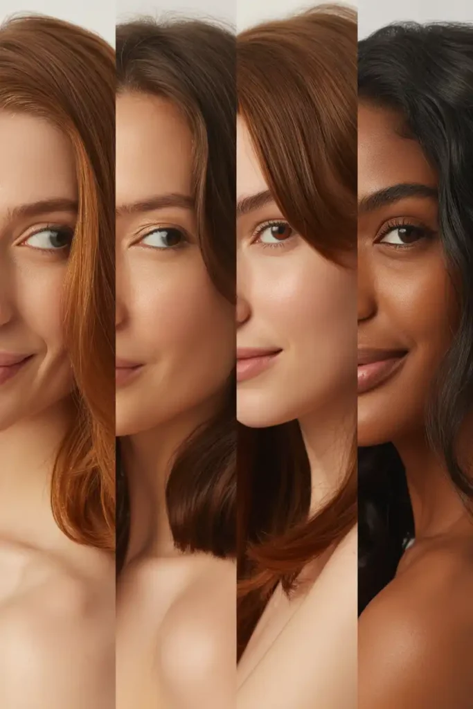 Different Brown Shades of Hair for Every Skin Tone