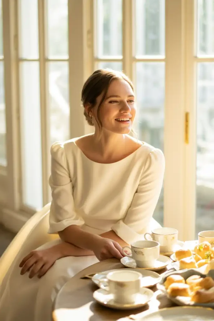 Dressing for a Winter Brunch Wedding