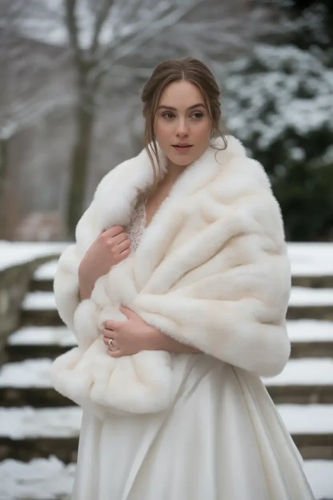 Faux Fur Wraps and Capes That Actually Work