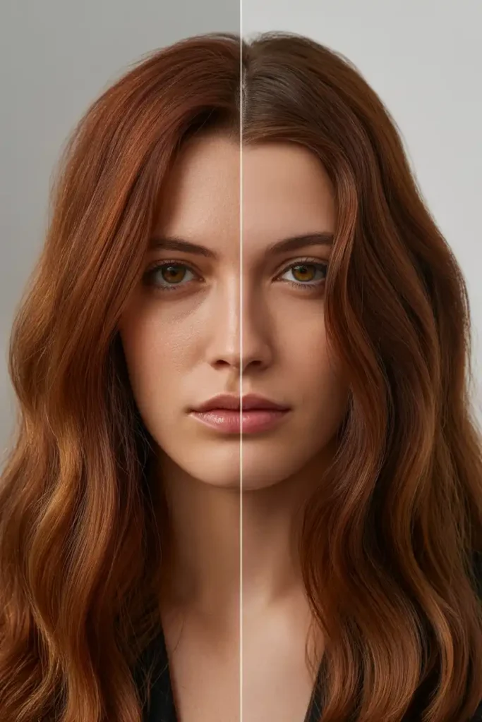 Fixing Brassy Chestnut Brown Between Salon Visits