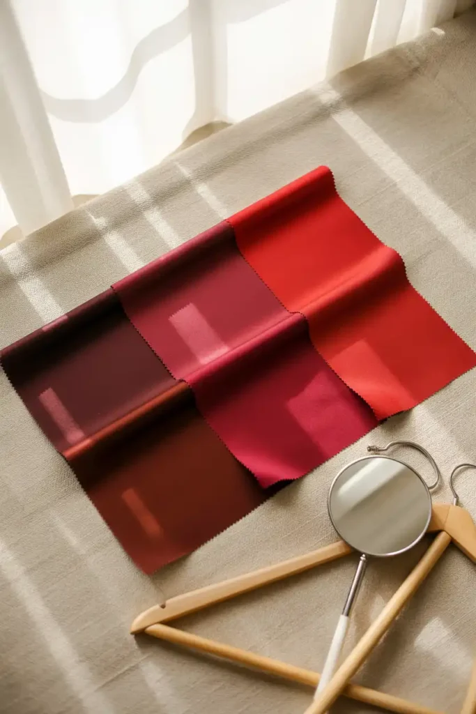 Match Your Burgundy Dress to Your Skin Tone