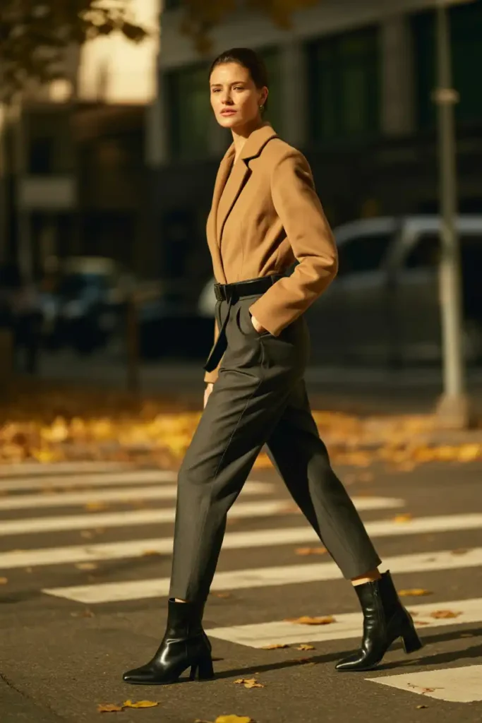 Modern Lady Style in Ankle Boots