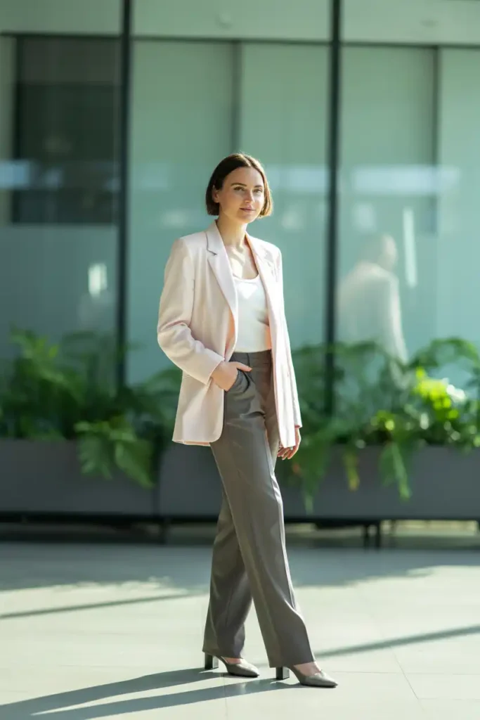 Monday power move: elegant business casual outfits for a slow start