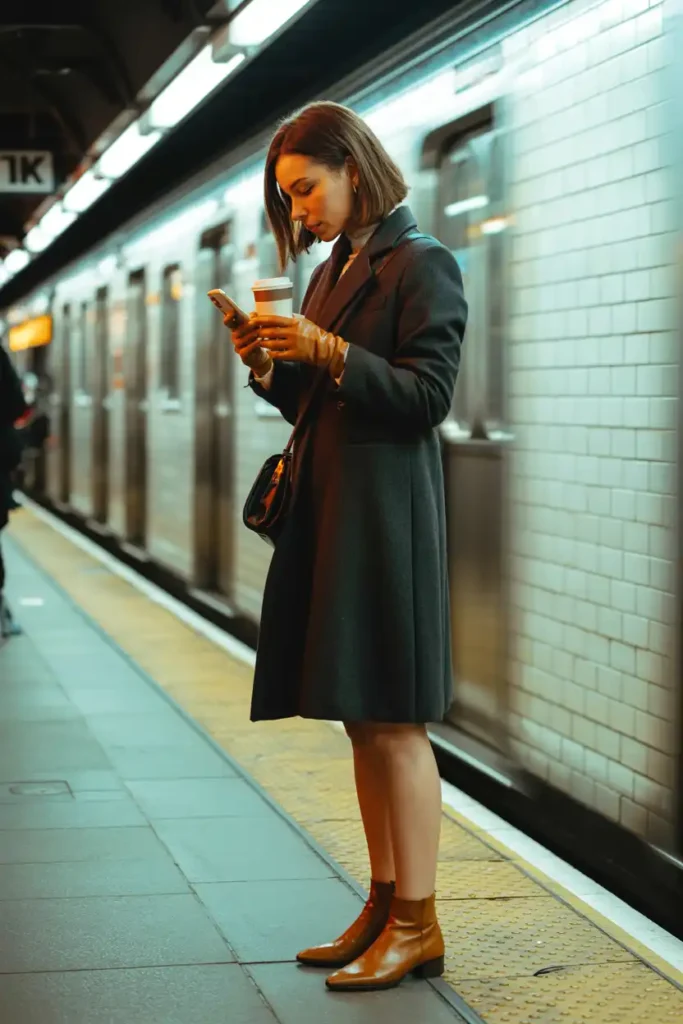Nail the Cold Winter City Outfit for Your Commute