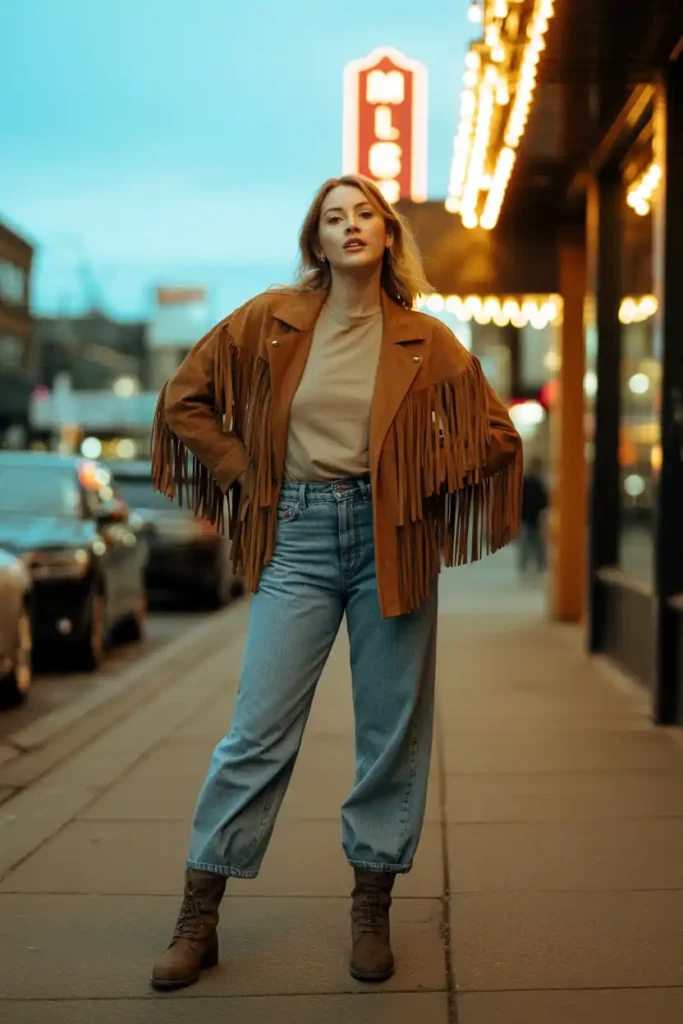 Nashville Outfits With Brown Boots for Trips