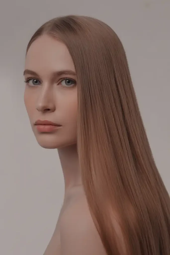 Neutral Brown Hair Color for Cool Undertones