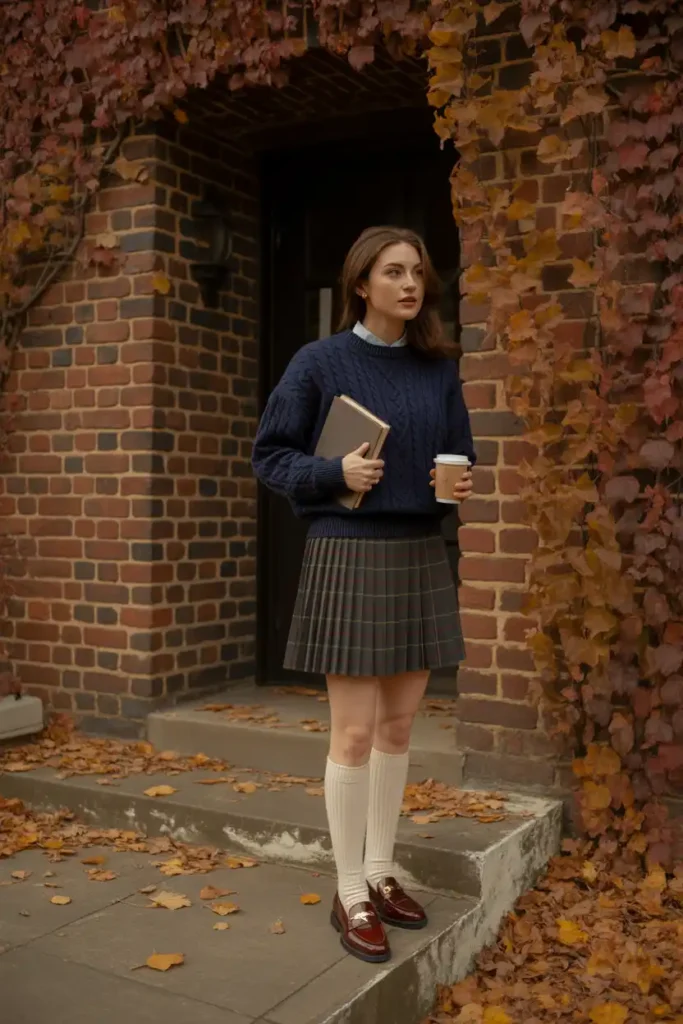 Rory Autumn Outfits for the Preppy, Bookish Walker