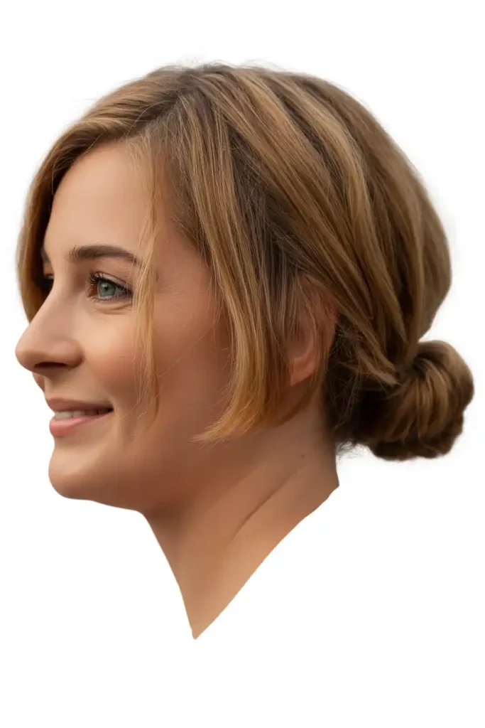Short Buns That Actually Work on a Bob