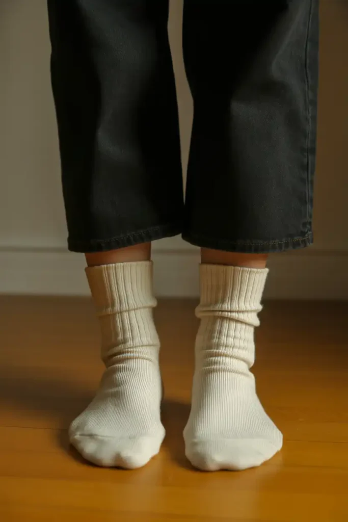 Sock Styling That Shows on Purpose
