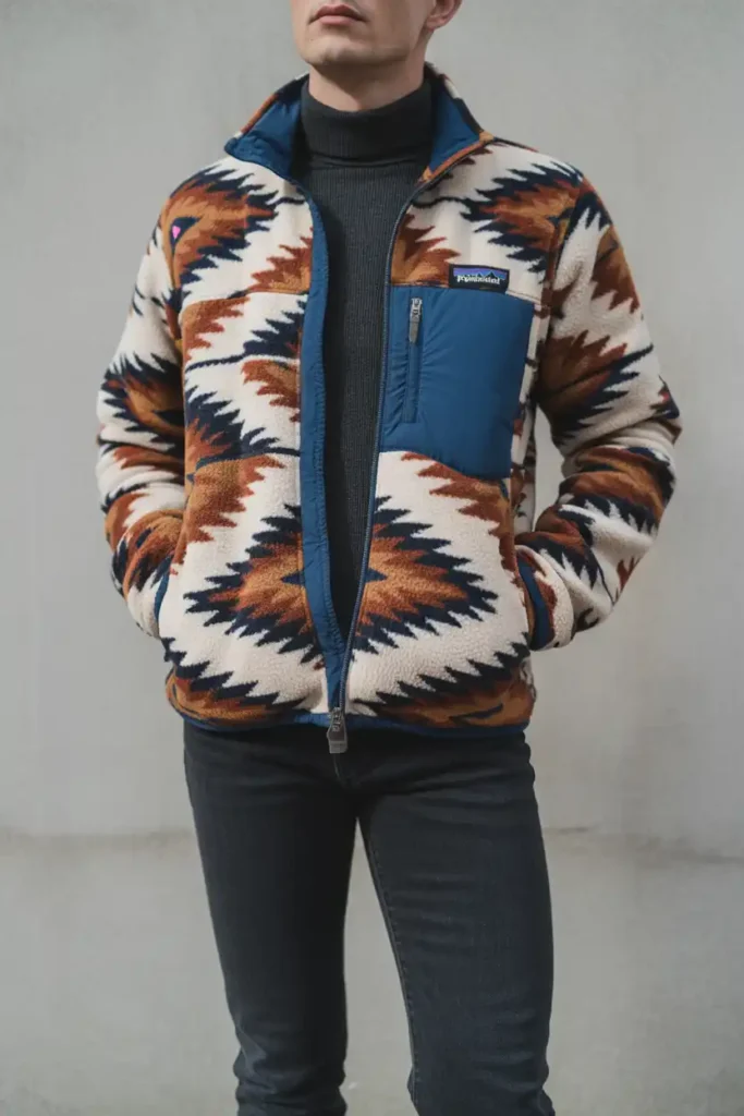 Styling the Navajo Fleece Jacket Without Looking Costumey