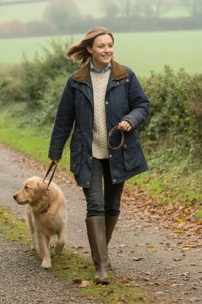 The Barbour Beadnell Outfit That Never Goes Out of Style