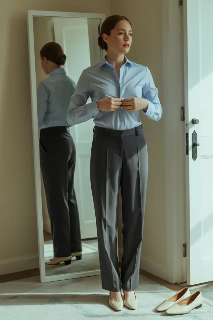 The Pant and Shirt Combo for Fast Mornings