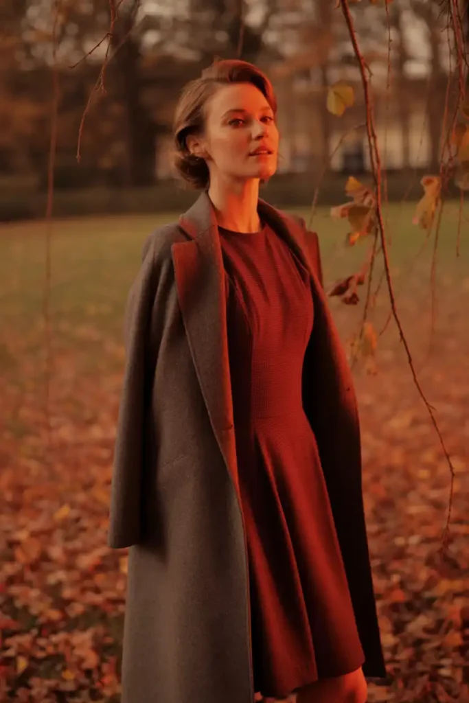 The Wine Red Dress for Fall and Winter Weddings