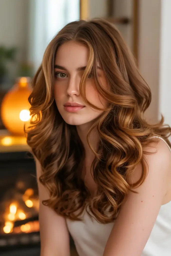Toasted Caramel Hair for Warmth Without Boldness