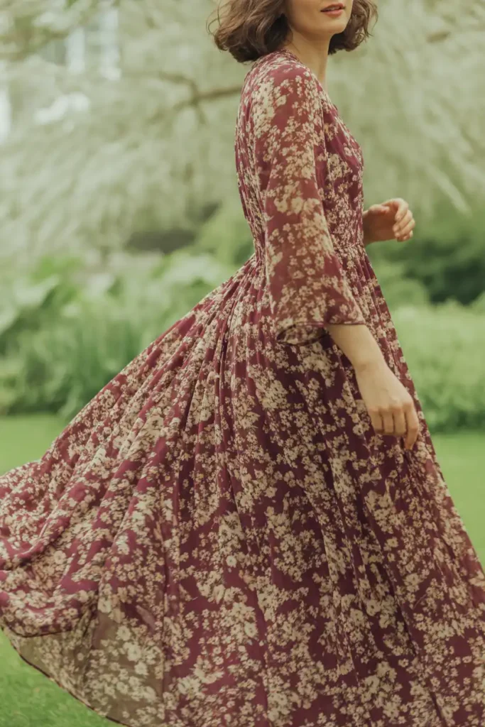 Try a Floral Gown for Spring and Summer