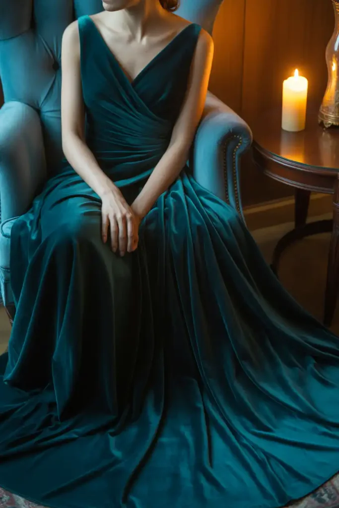 Velvet Dresses for Cold Weather Warmth