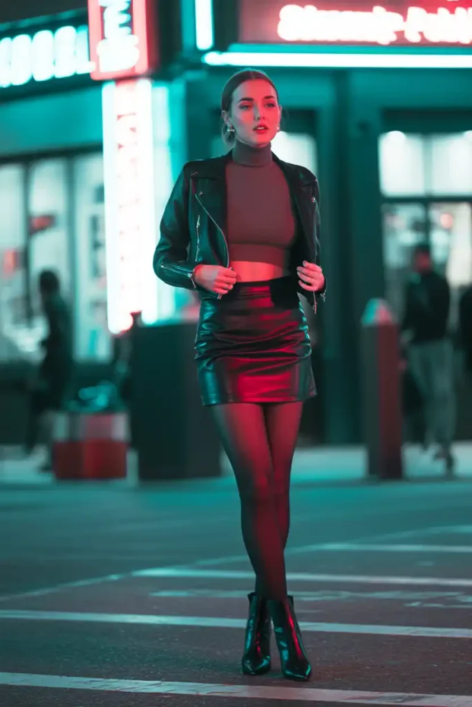 Warm Up a Night Look Without Losing the Edge