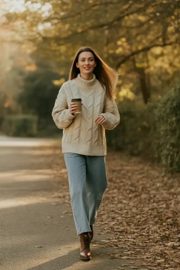 Why a Cable Knit Sweater Earns Its Spot in Fall