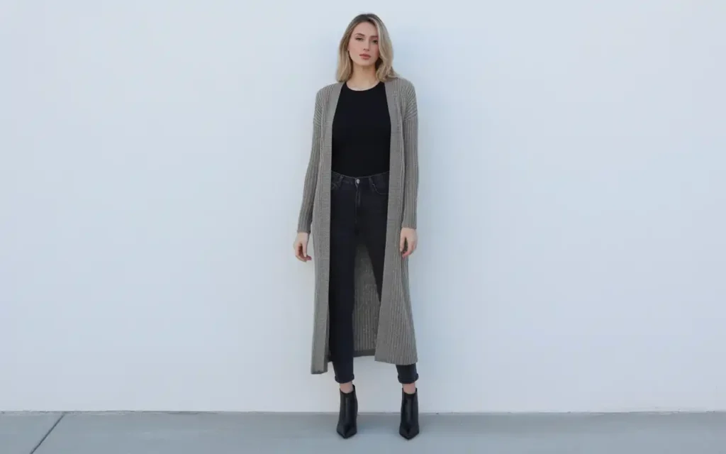 crochet cardigan outfit