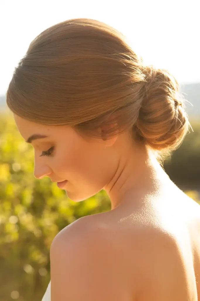An Updo That Holds Up in Heat and Humidity