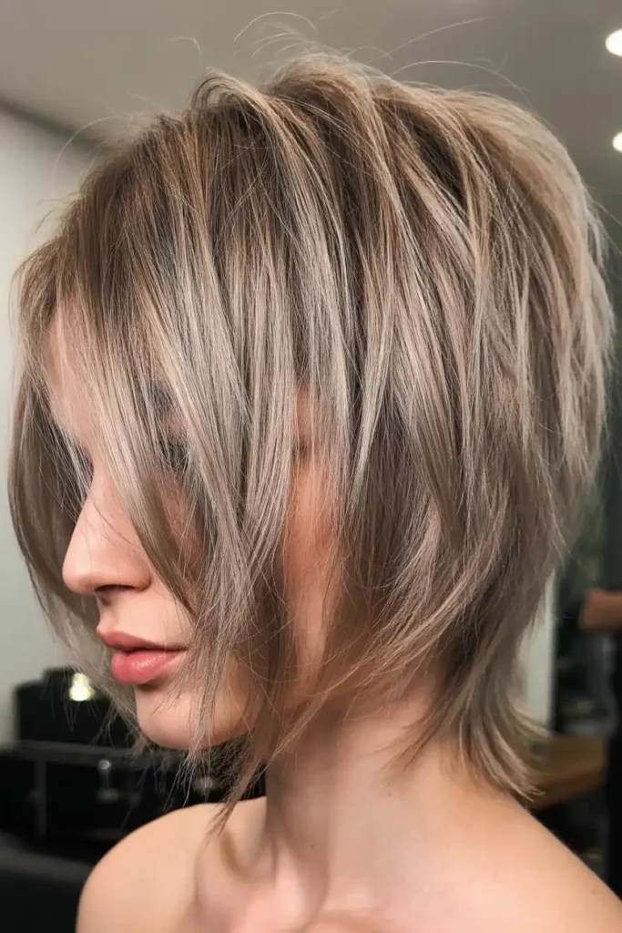 Bixie Cuts That Play With Beige Shades