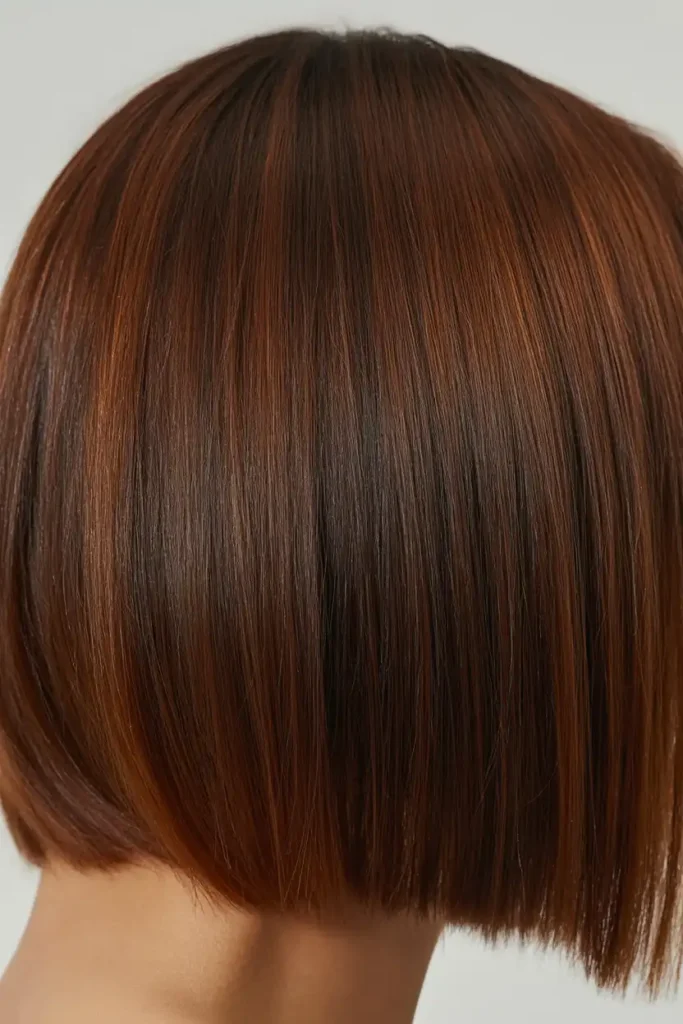 Blunt Bobs and Tiny Blonde Highlights Done Right