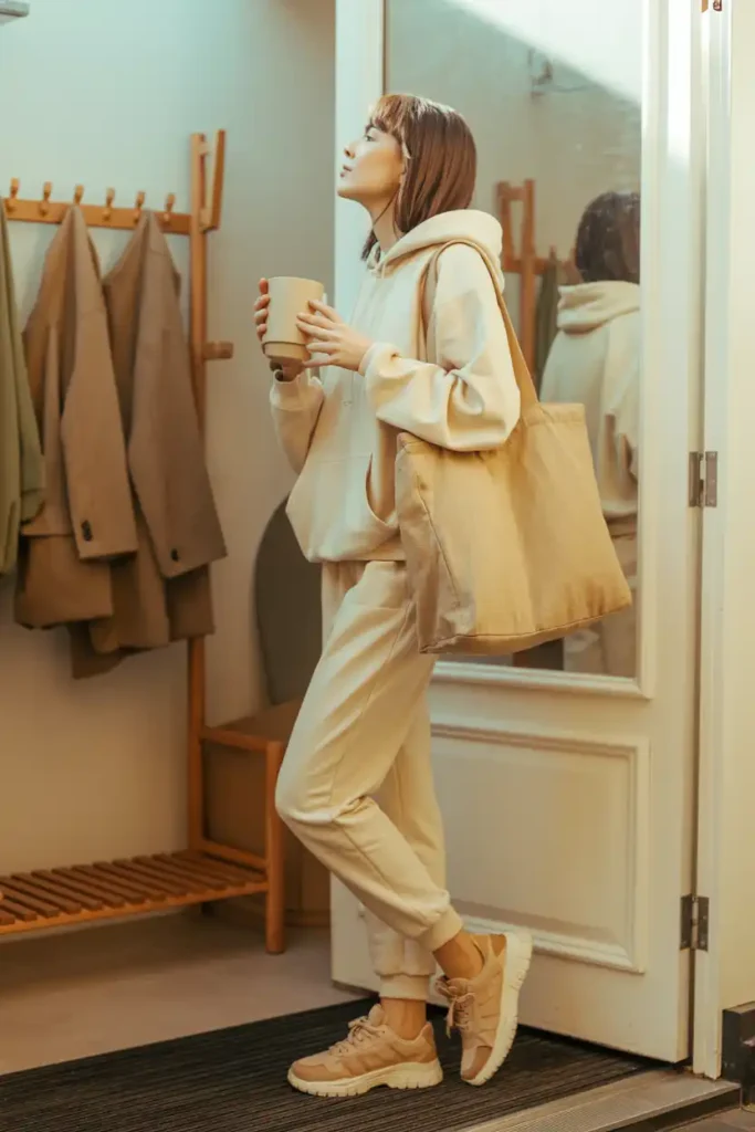 Cozy Neutral Outfit Ideas for Slow, Cold Mornings