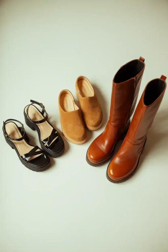 Footwear That Grounds a Loud Outfit