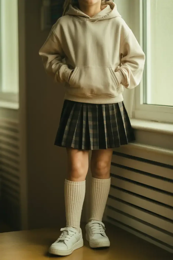 Hoodie and Skirt: The Combo You Underuse