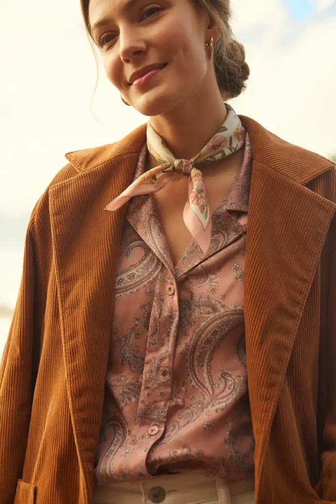 Layering Prints Without Looking Loud