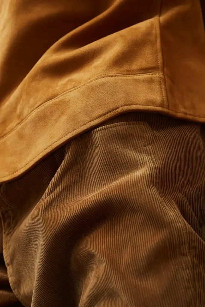 Suede and Corduroy Beat Any Logo