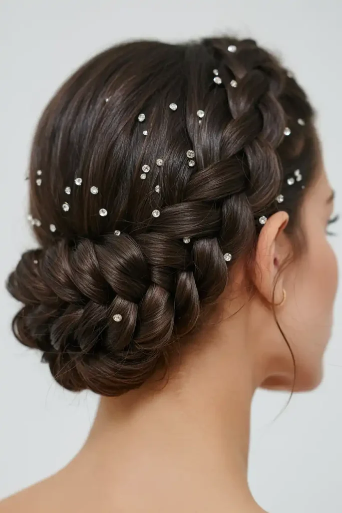 The Braided Updo for Thick, Heavy Hair