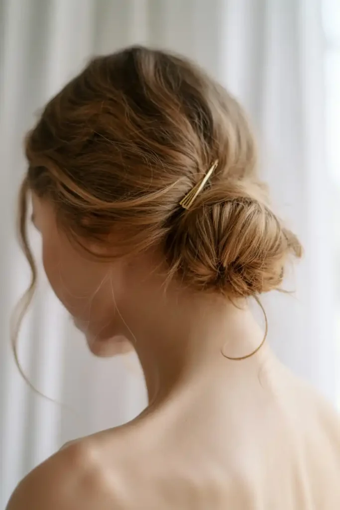 The Grown-Up Version of a Messy Prom Bun