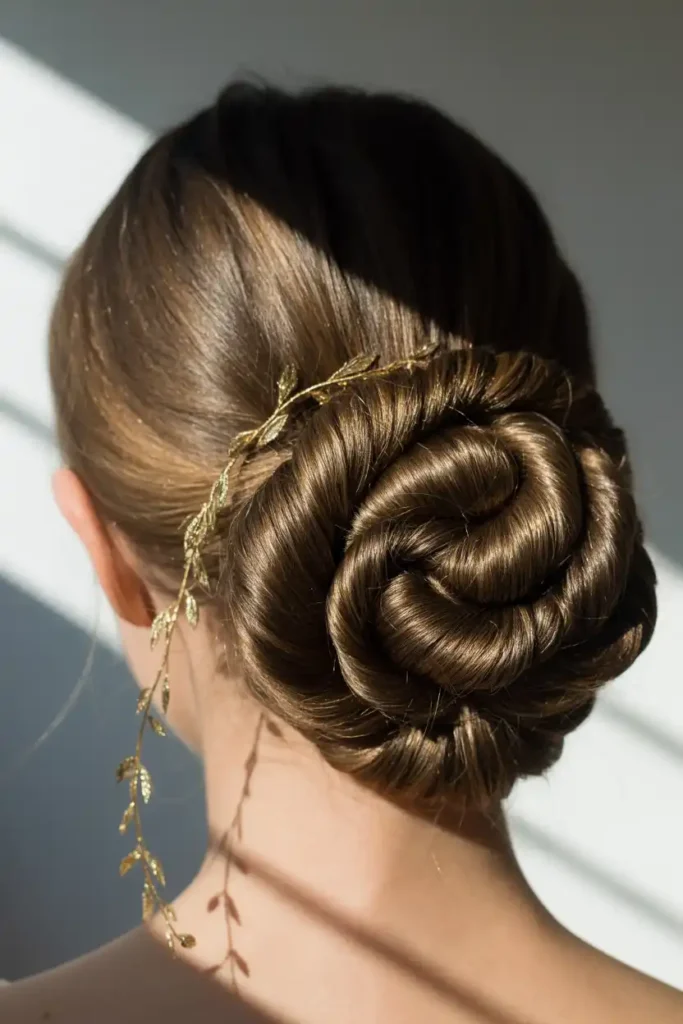 The Twisted Rope Updo for Effortless Texture
