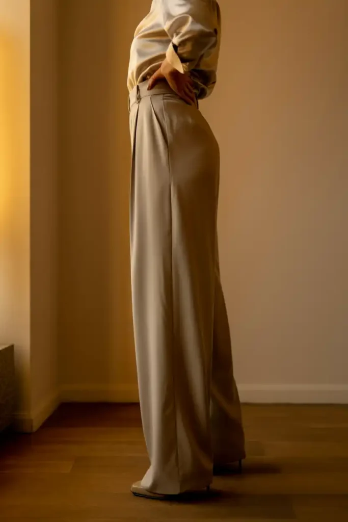 The Wide-Leg Trouser Fix for Shorter Legs